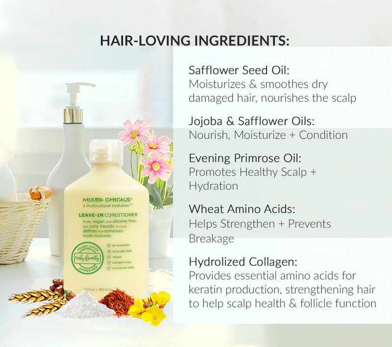 Mixed Chicks Curly Friendly Leave-in Conditioner, 10 fl. oz - Image 3