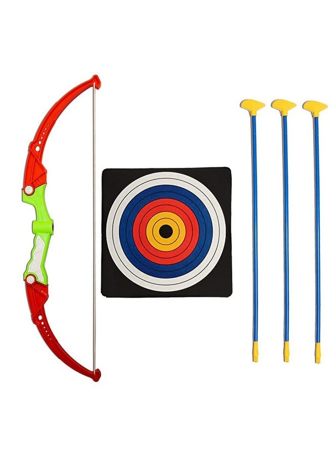 Storio Toys Archery Bow and Arrow Toy Set with Target Board for Kids - 3 Teer 1 Dhanush Kaman for 3 + Year Old Boys, Multicolor - Image 5