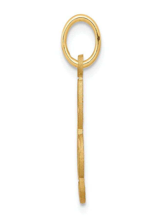 FindingKing 10K Gold Treble Clef Music Note Charm Musical Jewelry - Image 3