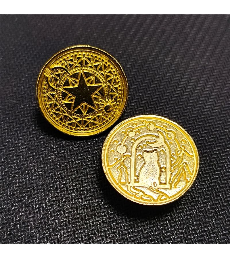 2 Magic Array C Cat Stealing Stars Wax Sealing Stamp Heads Retro Handmade Sealing Stamps For Cards Envelopes Wedding Invitations Gift Packaging Hand Accounts - Image 1