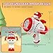 Super Wings Bubble Gun Blaster with Bubble Refill Solution for Kids Bubble Machine with Jett Figure for Toddlers Bubble Blaster for Wedding Birthday Party Bubble Maker for Summer Outdoor Backyard - Image 4