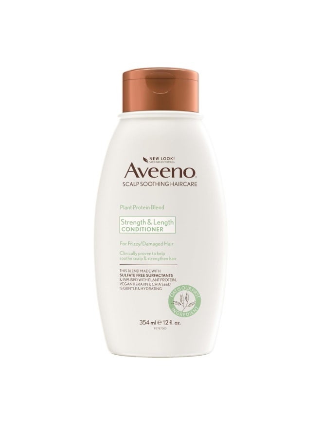 Aveeno Strength & Length Plant Protein Blend Conditioner 354 ml - Image 1