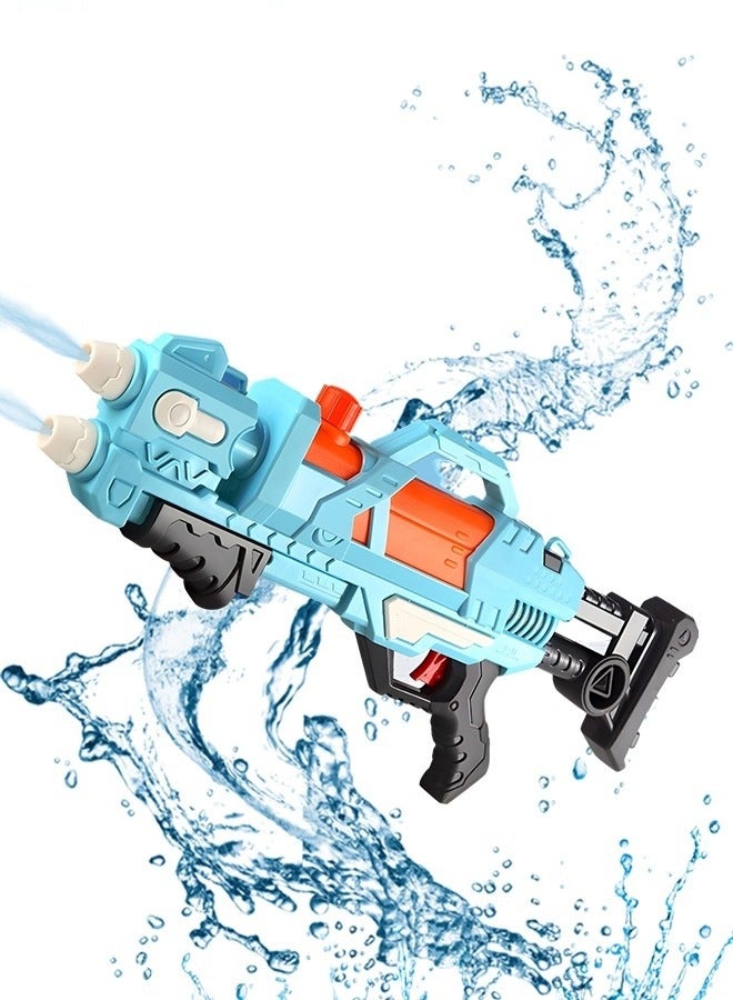 MIXDE Pull-out Large Capacity Water Pistols Squirt Guns Toy with Long Range Pool Toys Water Toys for Swimming Pool Beach Sand Outdoor Summer Water Gun Gifts for Boys Girls - Image 1