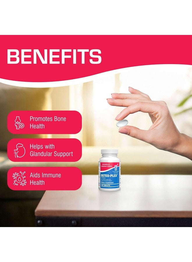 Anabolic Laboratories Osteo-Plex Bone Health Supplement for Women - Clinical Formula Bone Strength Supplement with Magnesium Calcium Vitamin D3 & Trace Minerals Complex - Easy to Swallow Gentle Tablets - 120 Count - Image 5