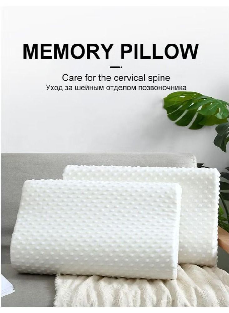 Comfort Orthopedic Bamboo Fiber Sleeping Pillow - Image 1