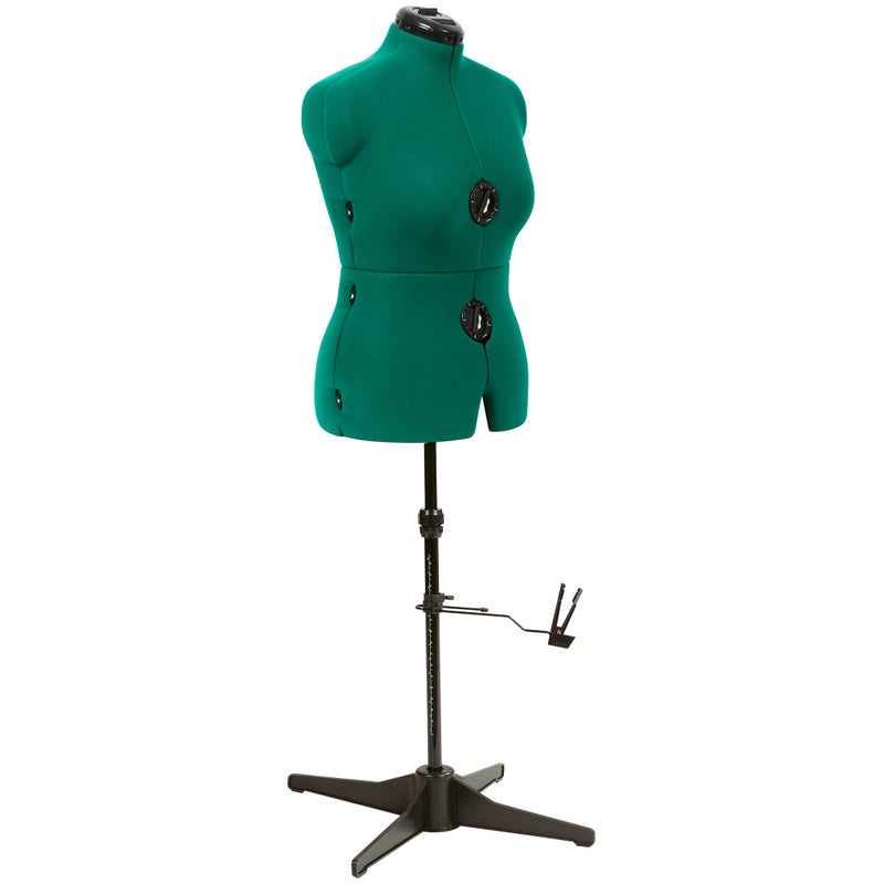 Dritz Sew You Adjustable Dress Form M/L, Sizes US 12â€“18, Female Sewing Mannequin with Pinnable Body Torso, 12 Dials for Accurate Fitting & 360 Hem Guide - Image 1