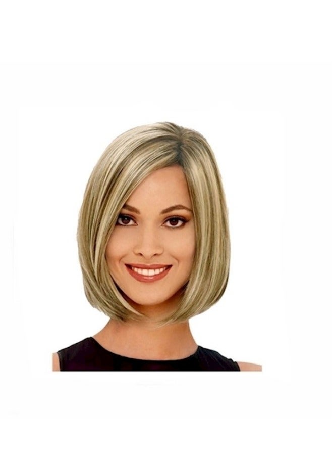 باروكة شعر مستقيمة قصيرة - Image 1