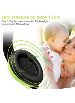 Snowie Soft ® Ear Muffs For Kids Baby Hearing Protection Earmuffs For Baby Sleep Flight Travel, Baby Ear Protection Noise Canceling Headphones For Baby Toddler Kids  - Image 3