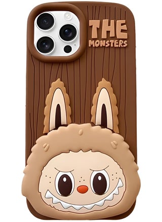 Labubu Case for iPhone 15 Pro Max, Flip Mirror Stand Holder Cute Cartoon Cover for iPhone 15 Pro Max Shockproof Stylish Protective Case for iPhone 15 Pro Max - pzsku/Z53CB547CF1EB60E6AC59Z/45/1750680469/54a8b7b1-121a-4d05-982e-53bf6bce35f4