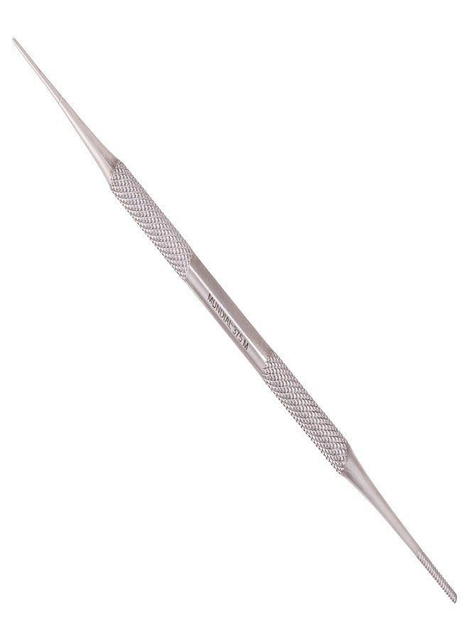 Mundial 2-Piece Cuticle Pusher and Manicure Pedicure Stick Set - Nail Care Tools for Perfect Cuticles and Quality Manicures - Image 3