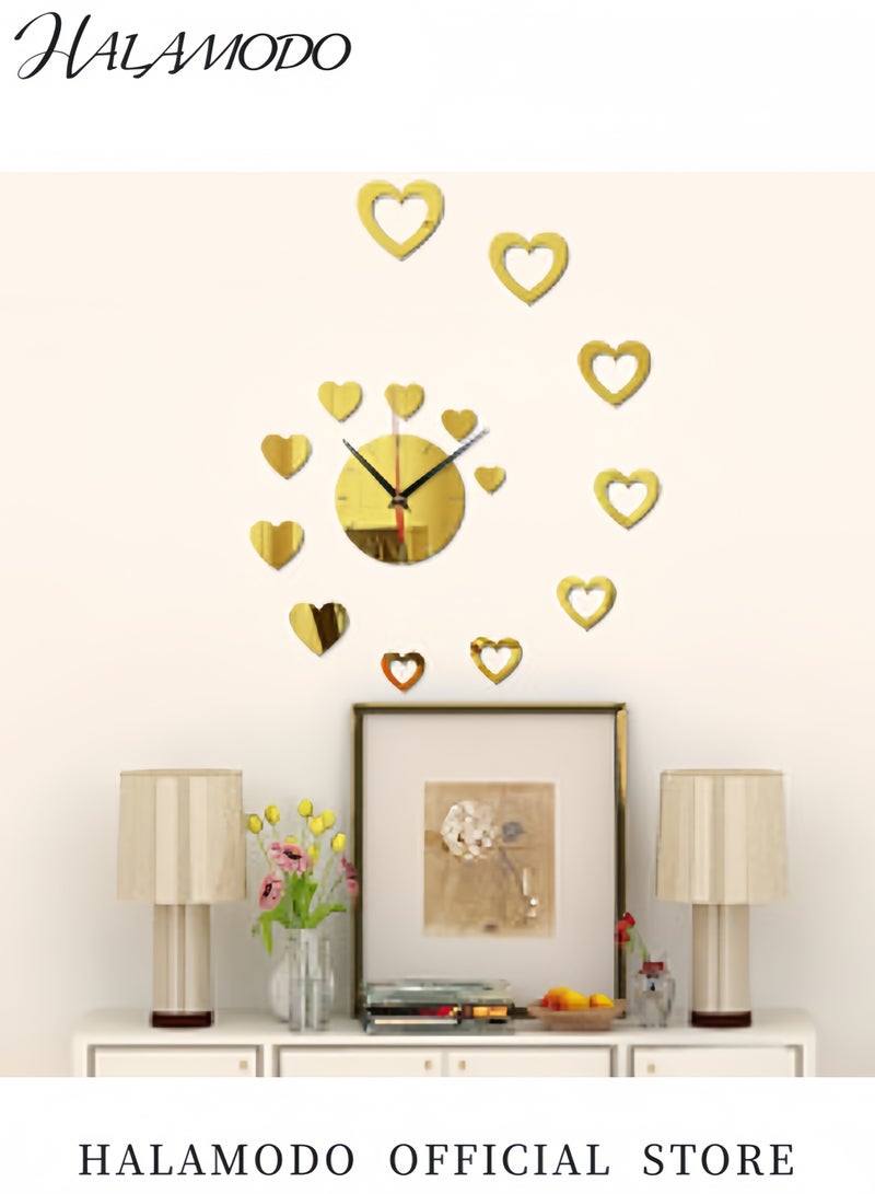 HALAMODO Artistic Wall Clock Black 25 x 25cm - Image 3