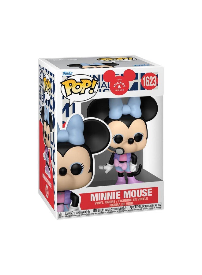 Funko POP! Disney Mickey & Friends Minnie Mouse in K-POP Outfit Vinyl Figure (10.2 cm) - Image 1