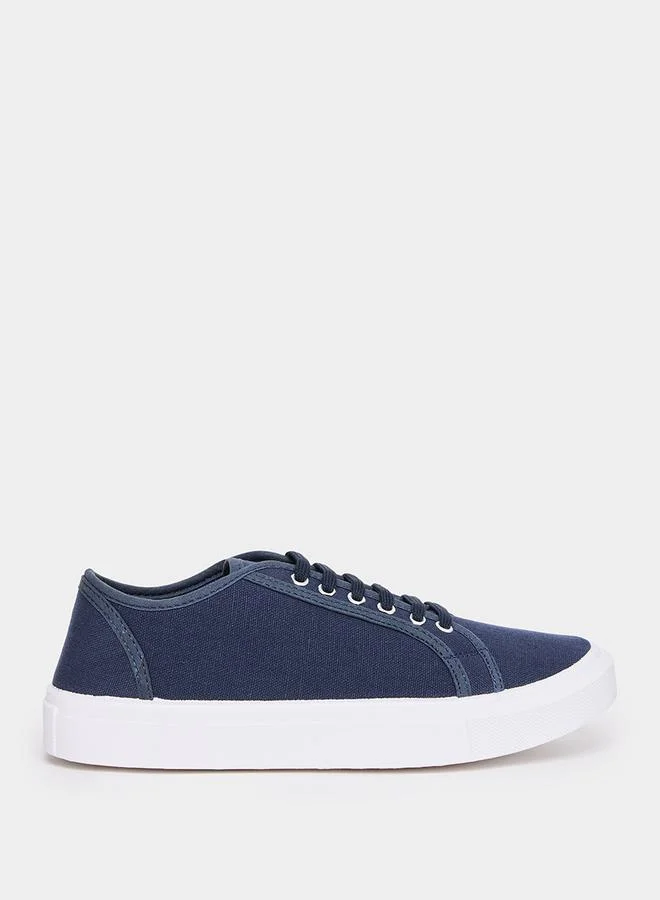 Styli Curtis Canvas Lace Up Shoes