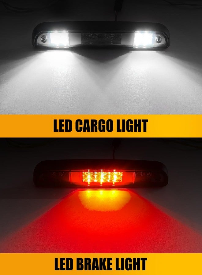 LESAUCE 2025 Upgraded Third Brake Light Smoked Compatible with 1992-1997 Ford F150 F250 F350 Bronco 3rd Brake lights, Rear Cab Brake Light, High Mount Brake Light with Seal Gasket, IP68 Waterprooof - Image 2