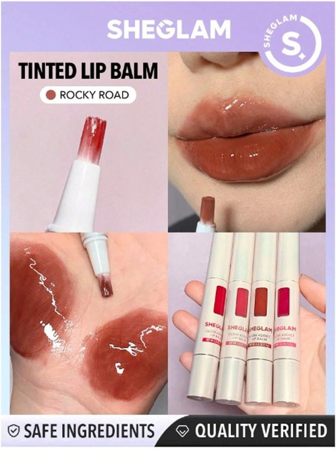 SHEGLAM Glow Addict Lip Balm Rocky Road - Image 3