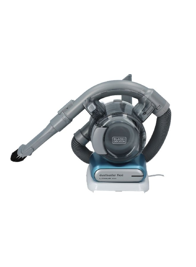 BLACK+DECKER 14.4V Lithium-Ion Dustbuster Flexi Hand Vacuum Cleaner with Pet Tool Multicolour PD1420LP  - Image 1