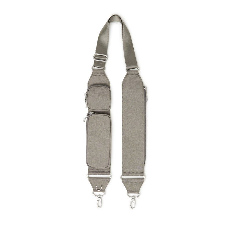 Baggallini Womens Utility Crossbody Strap, Sterling Shimmer - Image 2