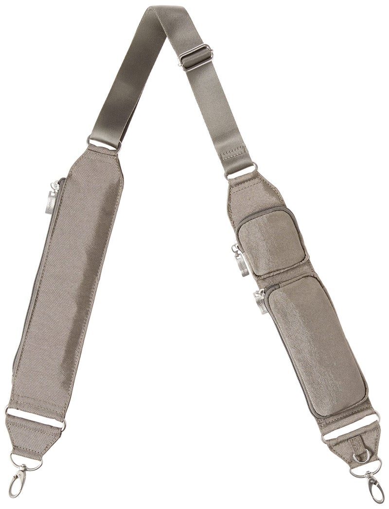 Baggallini Womens Utility Crossbody Strap, Sterling Shimmer - Image 1
