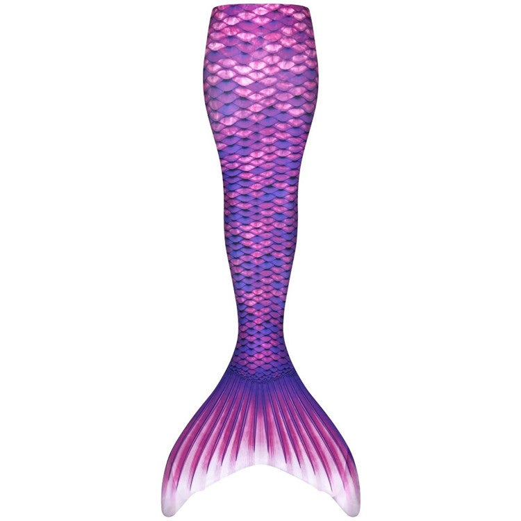 general Kids and Adult Mermaid Tail Swimming Costume Polyester Print Design - Image 4