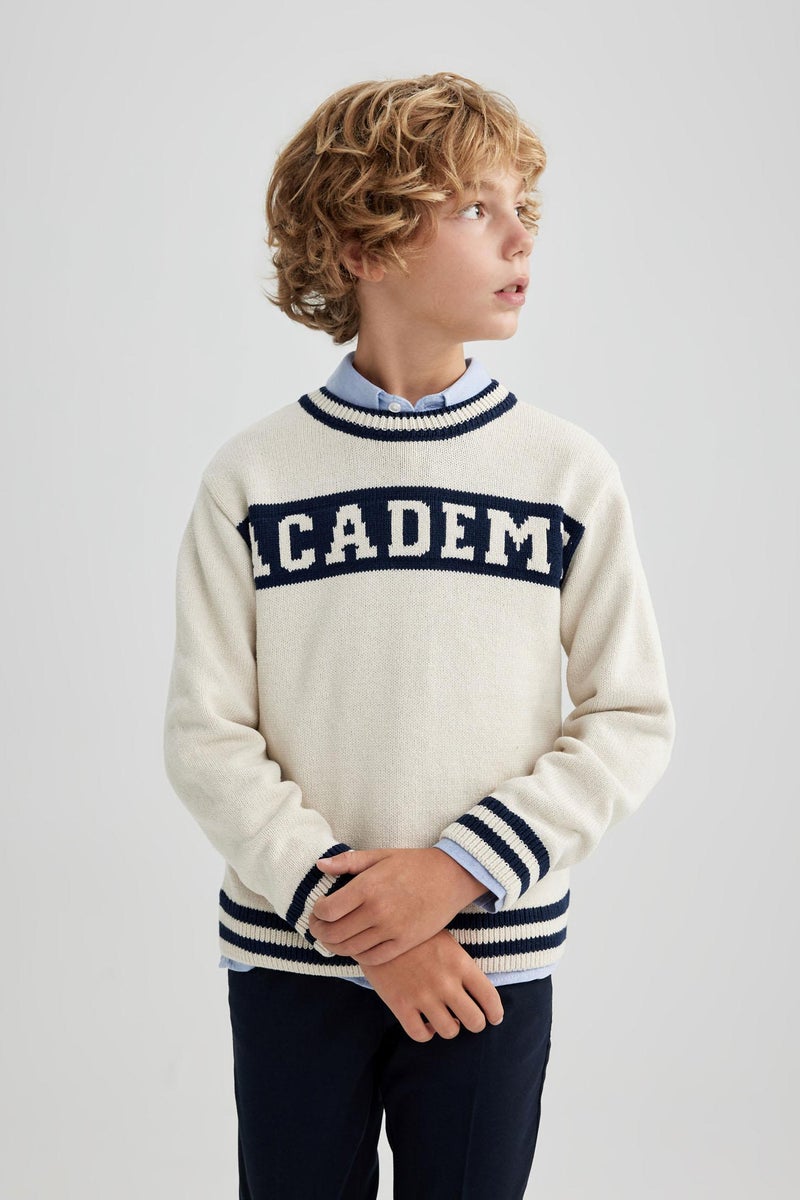 ديفاكتو بلوفر اولادي قطن قصة عادية بكابيشون - Image 5