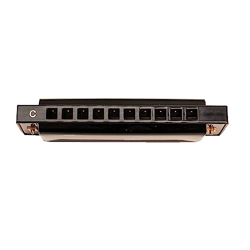 Kadence T104-BK Diatonic Harmonica | Key of C with 10 Holes and 20 Tones | Portable Mouth Organ with Hard Case | Includes Learning Course | Black - Image 5