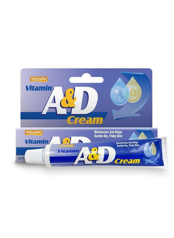 Natureplex كريم فيتامين أ و د - يمنع طفح الحفاضات، 1.5 أونصة (نيتشر بليكس) - Image 1
