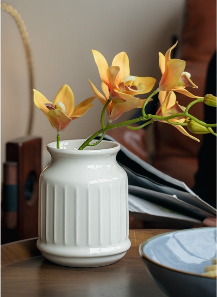 Utensil Holder Cooking Utensil Holder for Kitchen Counter Ceramic Utensil Crock for Countertop Utensil Crocks Vase Kitchen Decor Multifunctional Universal Branch Bright White - Image 3