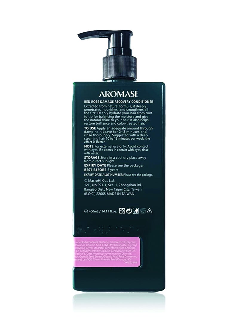 AROMASE Red Rose Damage Recovery Conditioner 400 ml - Image 2