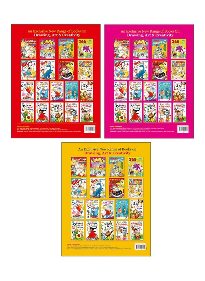 We Happy Pack of 6 We Happy Jumbo Coloring and Activity Books Educational and Fun Learning Activities for Kids with different Challenges Drawings and Enjoyable Games  - Image 4