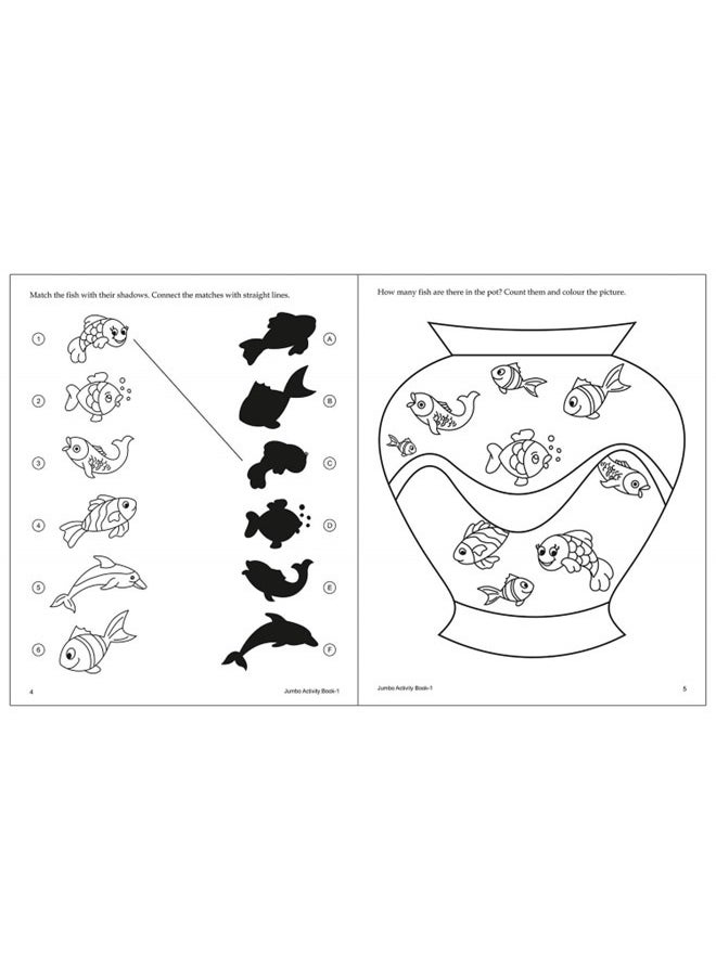 We Happy - Pack of 6 We Happy Jumbo Coloring and Activity Books Educational and Fun Learning Activities for Kids with different Challenges Drawings and Enjoyable Games - Image 1