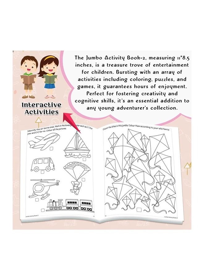 We Happy - Pack of 6 We Happy Jumbo Coloring and Activity Books Educational and Fun Learning Activities for Kids with different Challenges Drawings and Enjoyable Games - Image 1