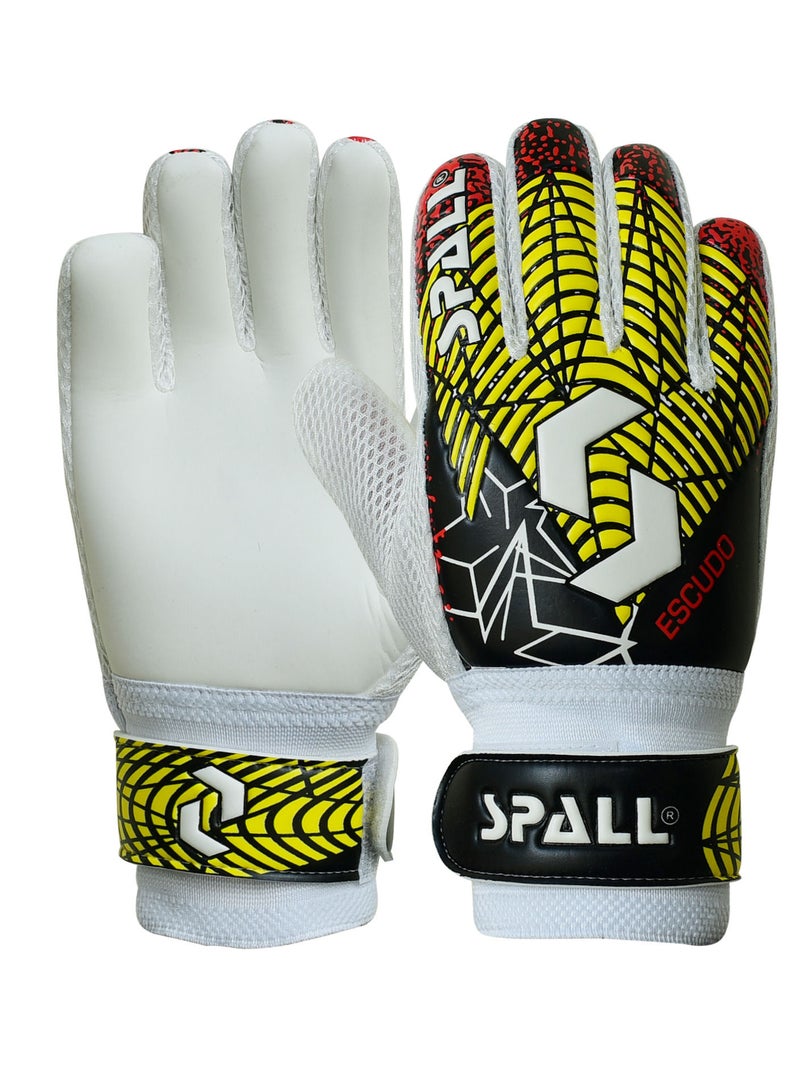Spall Goal Keeper Gloves For Men And Women Finger Support Super Grip Palms Finger Save Football Soccer Gloves For Training And Match - Image 1