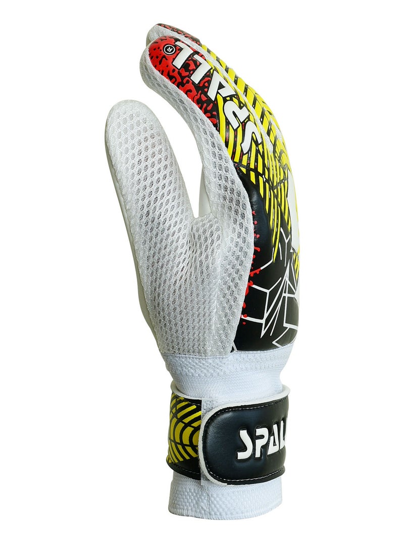 Spall Goal Keeper Gloves For Men And Women Finger Support Super Grip Palms Finger Save Football Soccer Gloves For Training And Match - Image 3