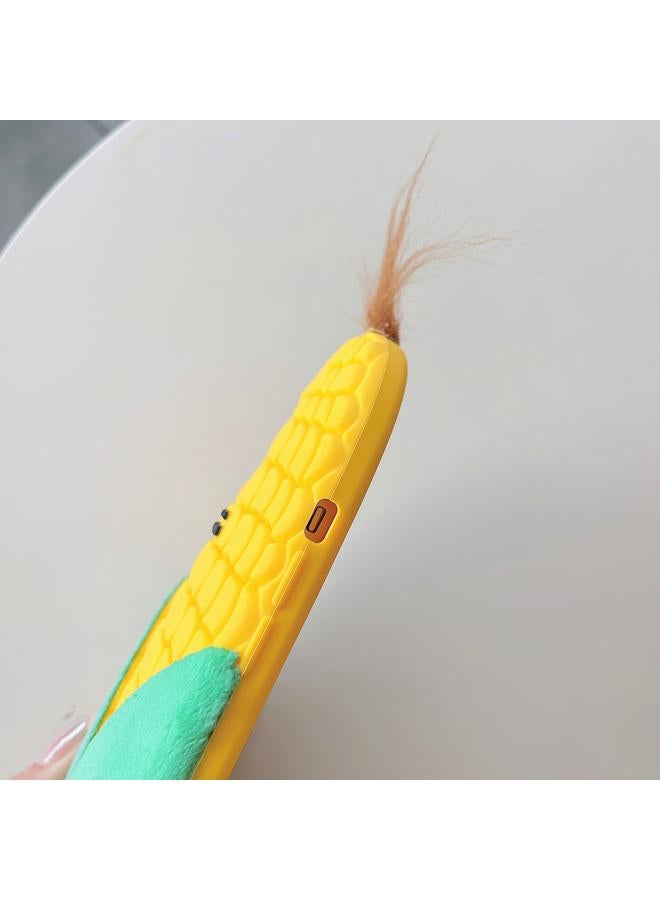 S-TOP Case For iPhone 15 Cartoon 3D Corn Silicone Phone Case - Image 5