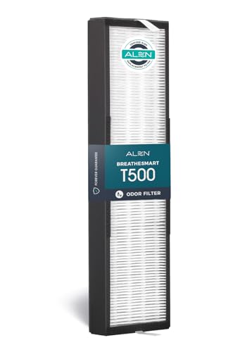 Alen Air Filter TF60-MP-Odor Replacement HEPA Filter for T500 Air Purifier - Captures Allergens, Dust, & Mold + Pet Dander & Odors (1 Filter) - Image 1