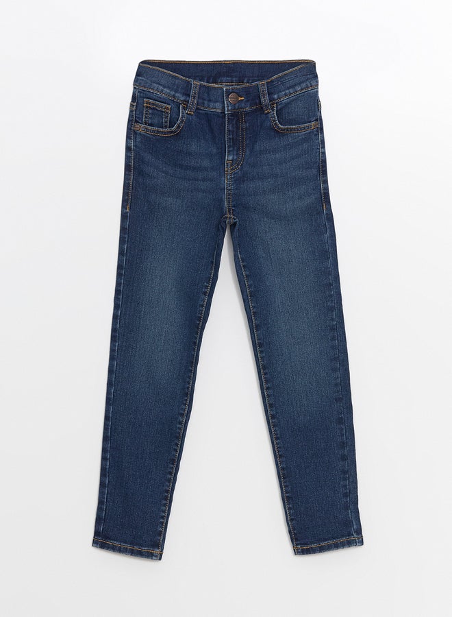 LC WAIKIKI Boys'  Adjustable Elastic Waist Jeans - Image 1