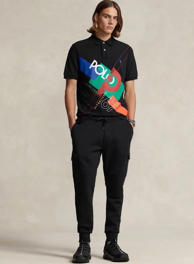 POLO RALPH LAUREN Classic Fit Logo Mesh Polo Shirt
