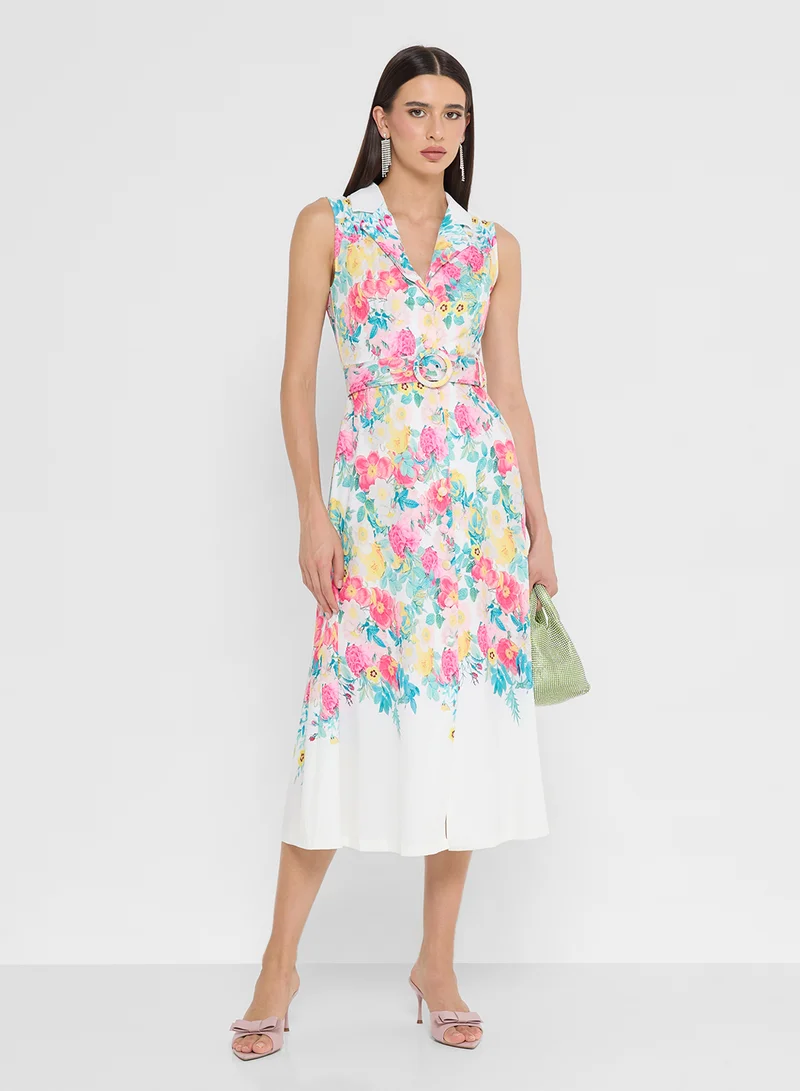 ELLA Floral Print Dress