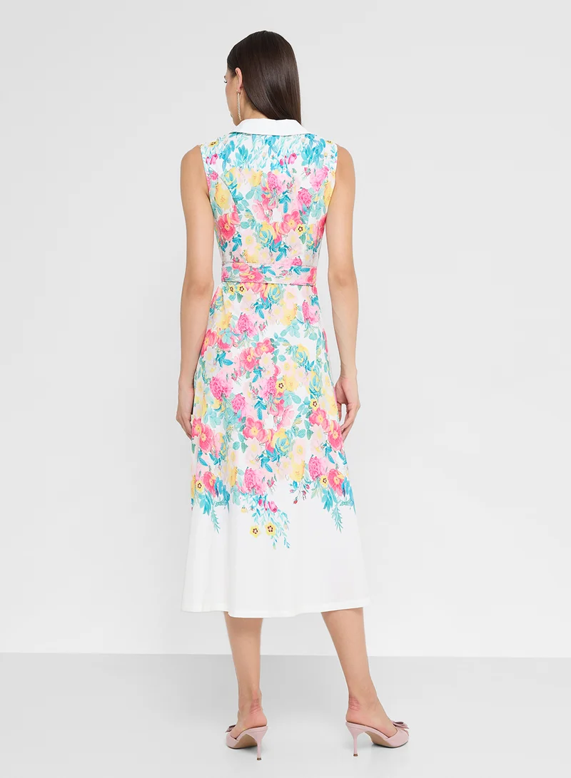 ELLA Floral Print Dress