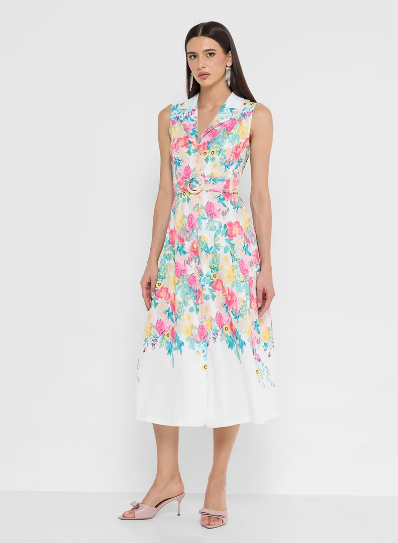 ELLA Floral Print Dress
