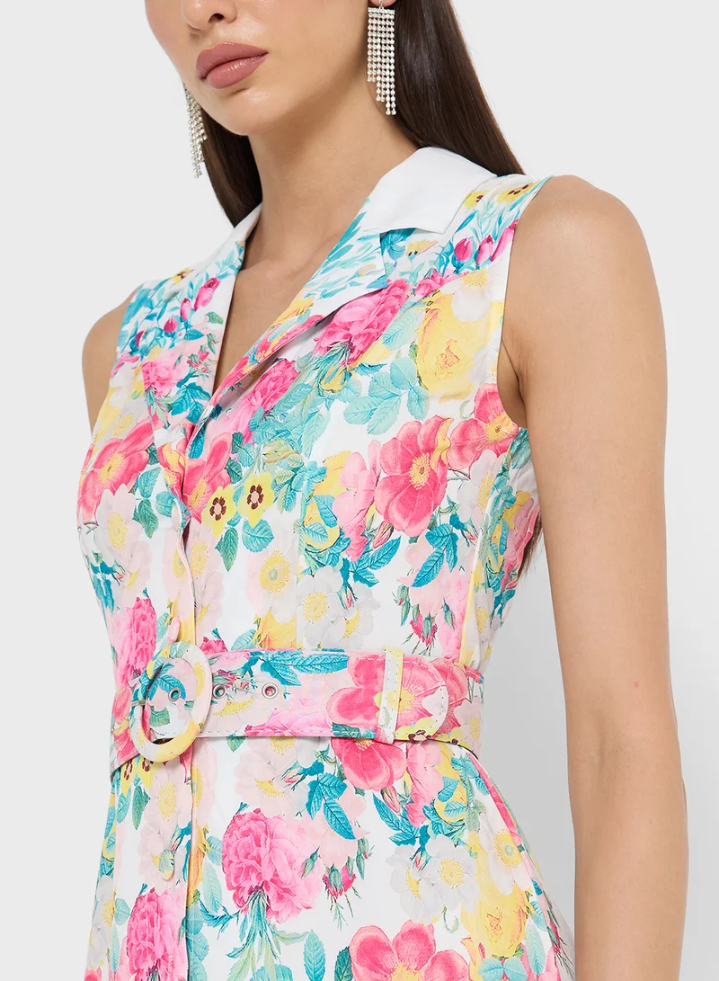 ELLA Floral Print Dress