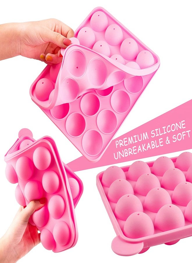 Ocmoiy Cake Pop Mold Set of 262 - including 20 Cavities Silicone Cake Pop Molds, Cake Pop Sticks, Cake Pop Wrappers, Sliver Twist Ties, Decorating Pen - Image 3