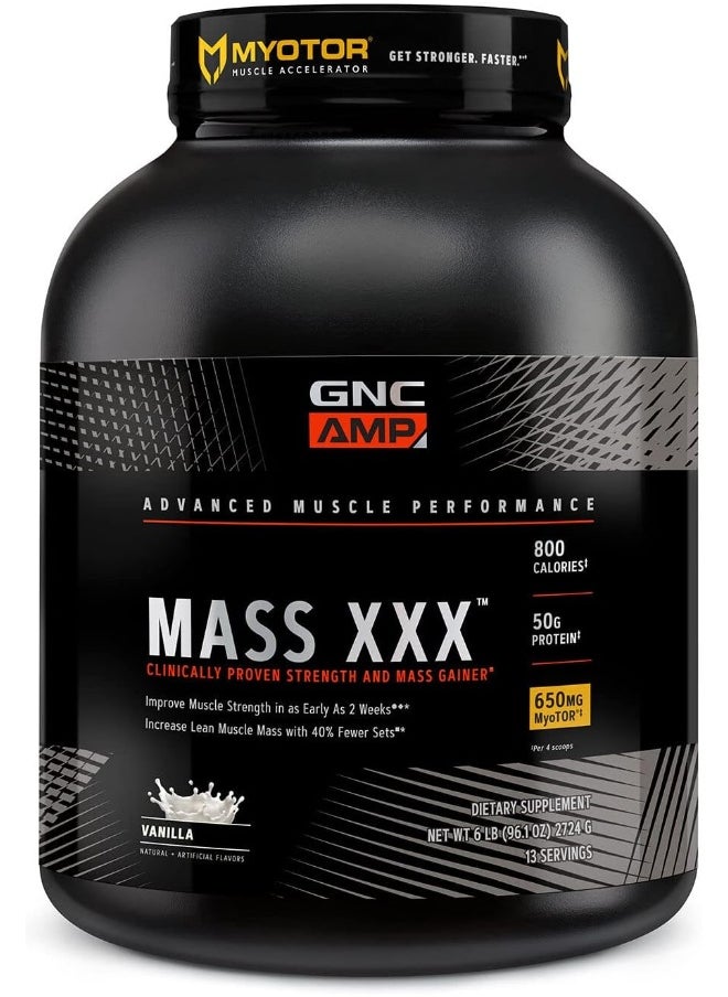 GNC AMP Mass Xxx Vanilla  - Image 1