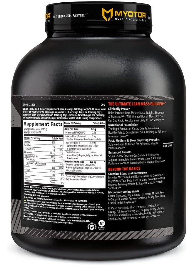 GNC AMP Mass Xxx Vanilla  - Image 2