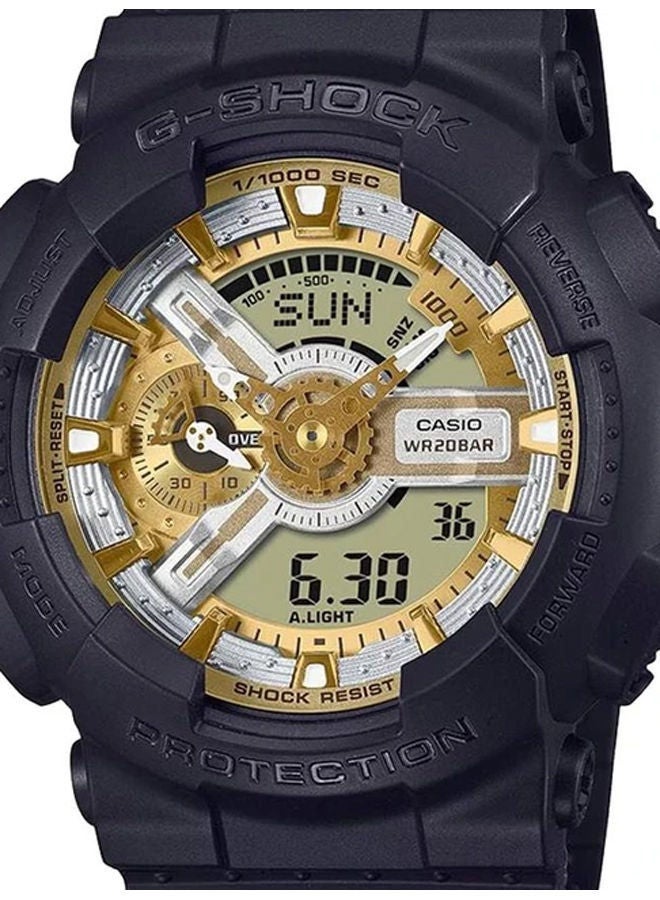 CASIO G_Shock Silicone Analog Wrist Watch GA-110CD-1A9DR - Image 1