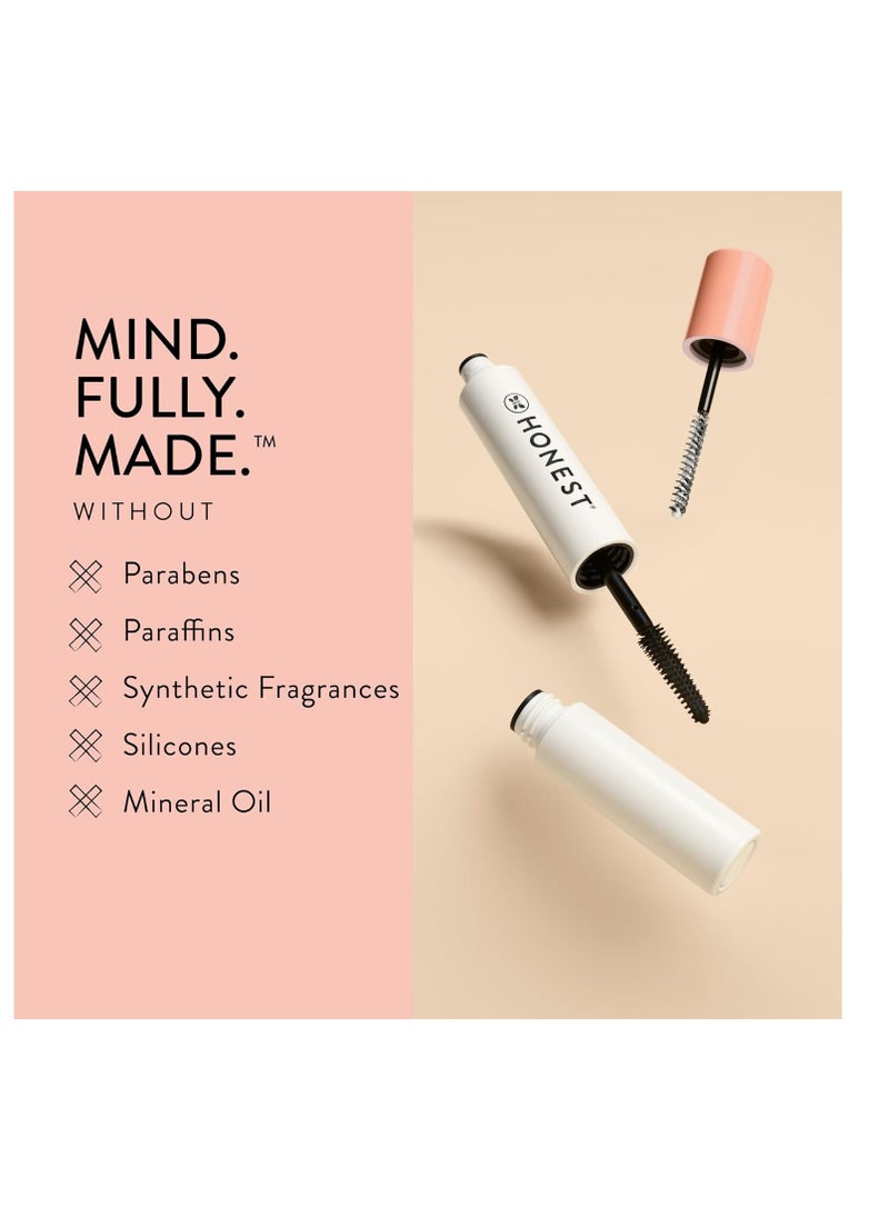 Honest Beauty - Honest Beauty 2-in-1 Extreme Length Clean Mascara + Lash Primer | Lengthening + Volumizing | EWG Verified + Cruelty Free | Black, .27 fl oz - Image 1