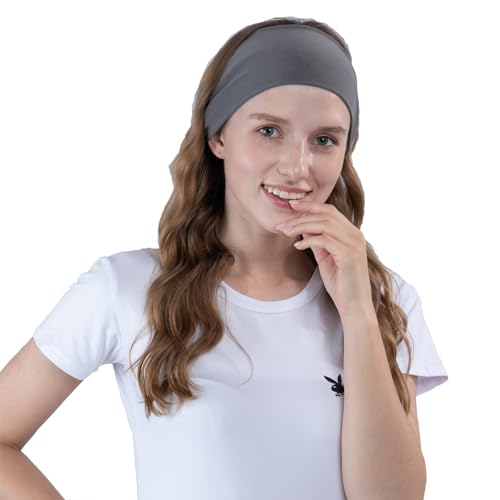 RITOPER Women's Wide Elastic Thick Turban Headbands, 10 Pack Black and White Yoga Workout Hair Wraps - Image 3