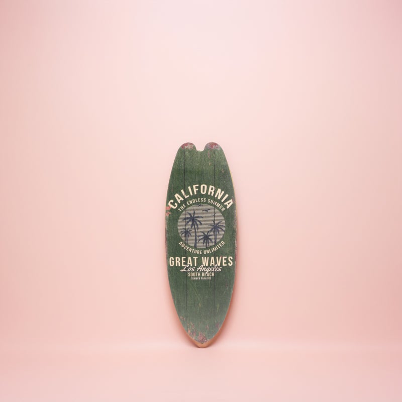 2pcs Surfboard Wall Decoration Surfboard Sign Sign Ornament Surfboard Decor - Image 2