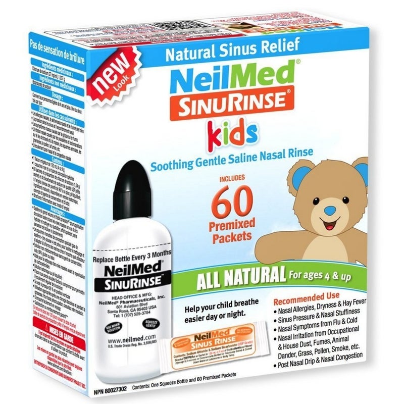 NeilMed Neilmed Sinus Rinse Paediatric Kit 1 each Pack of 3