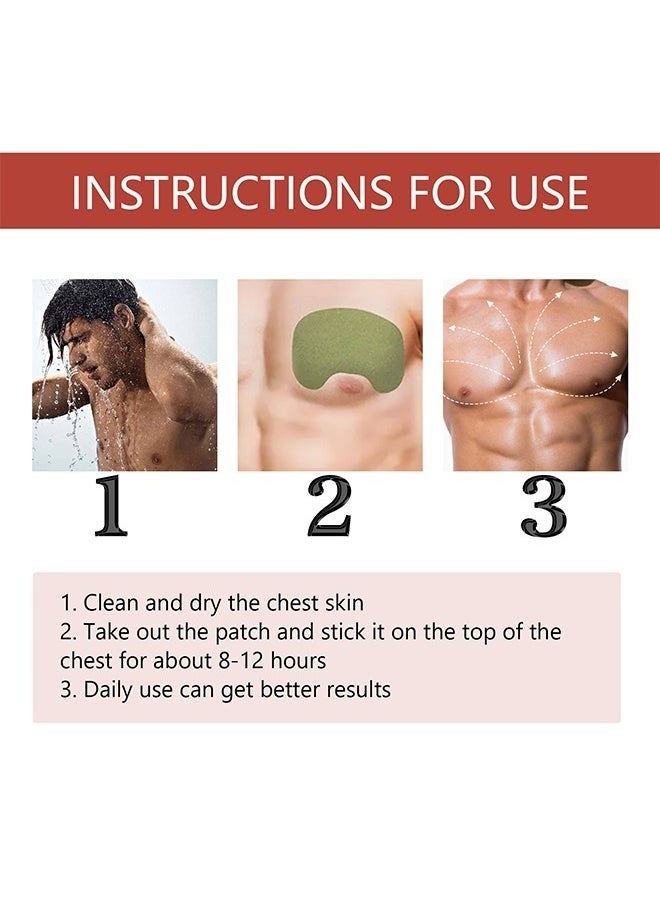 SOUTH MOON 12 Pieces Gynecomastia Plasters for Men, Turmeric Max Plasters, Turmericmax Gynecomastia Compress Plasters, Gynecomastia Cellulite Melting Plasters for Men  - Image 3